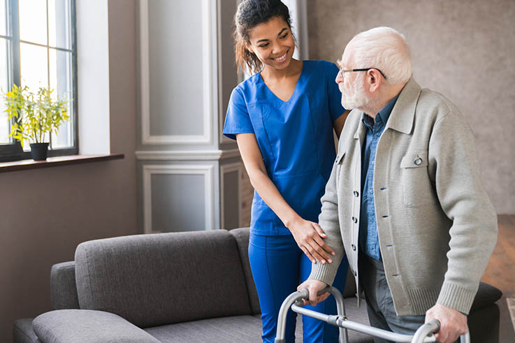 Determining the most effective communication method for individuals being supported.